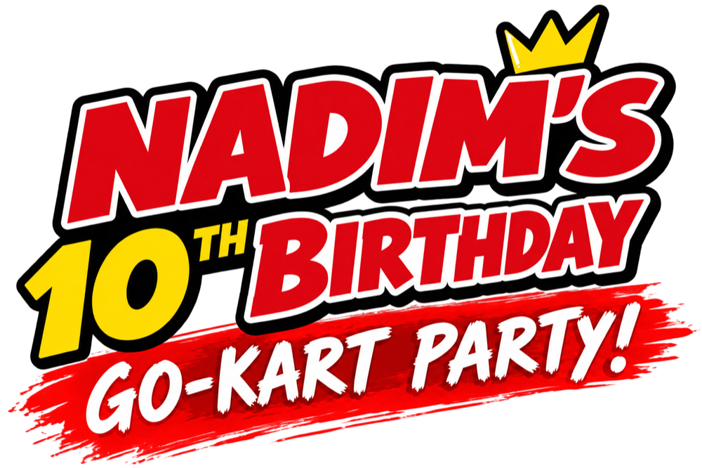 Nadim’s 10th Birthday Go-Kart Party!